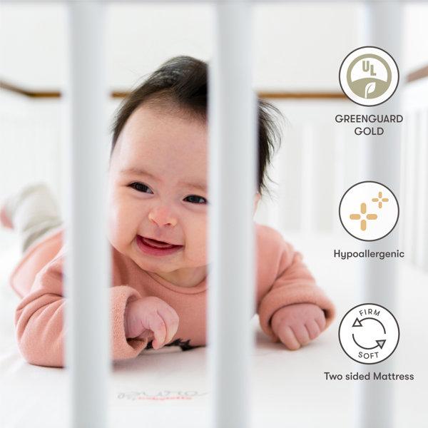 Babyletto Pure Core 2Stage Waterproof Standard Crib Mattress & Reviews